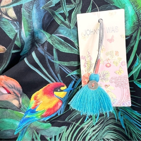 Johnny Was Calla Lily Wrap Tankini Swim Top - Picture 6 of 12